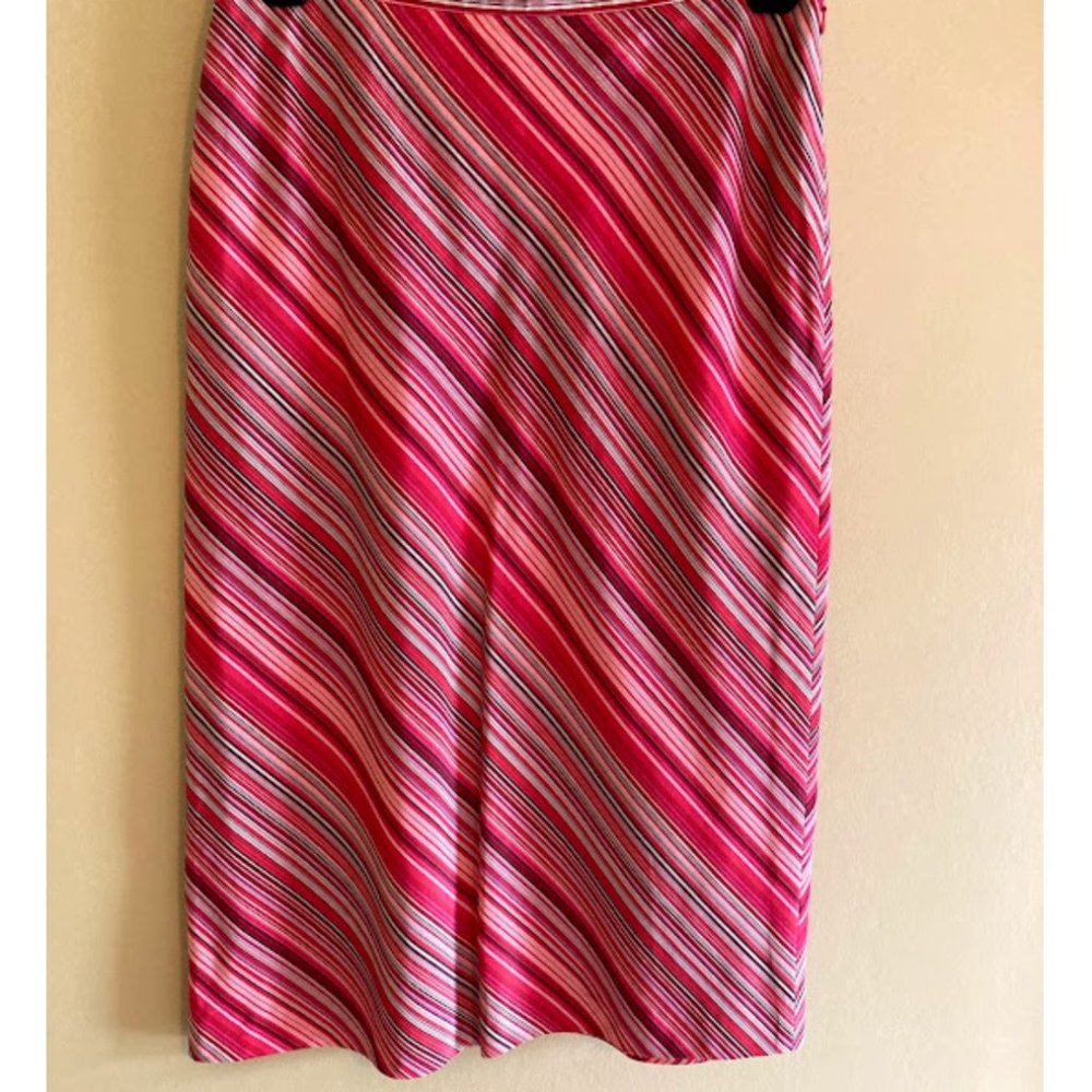 Striped Multi Color Skirt - Banana Republic